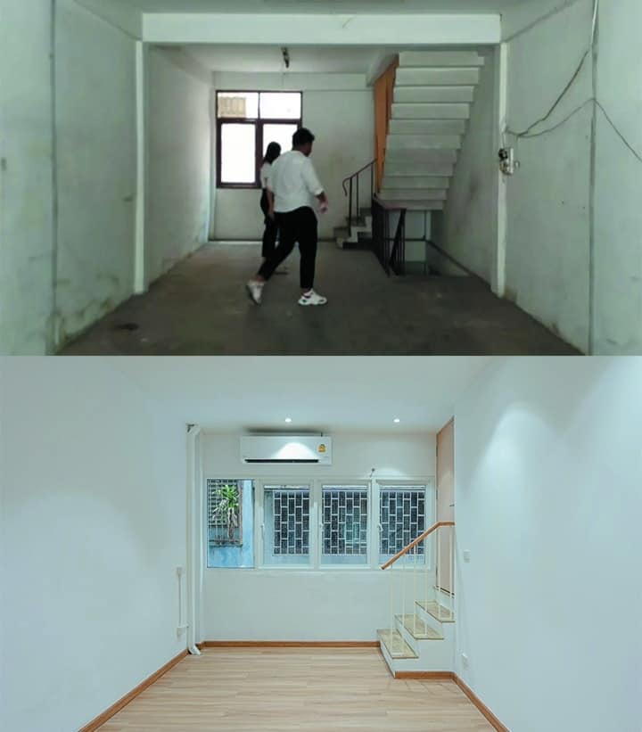 ไอเดียการรีโนเวททาวเฮ้าส์ 3 ชั้น ในย่านท่าพระ ผลงานจาก Fatboy Factory พื้นที่ใช้สอย 150 ตารางเมตร งบก่อสร้าง 1.5 ล้านบาท (ไม่รวมค่าออกแบบ) รูปที่ 36