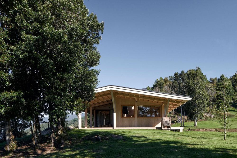 บ้านริมน้ำสไตล์โมเดิร์นโครงสร้างไม้ข้างริมน้ำทะเลสาบประเทศชิลี รูปที่ 21