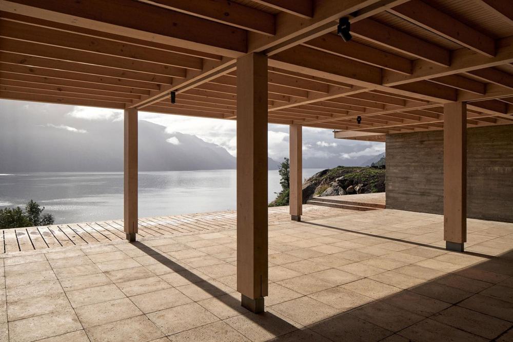 บ้านริมน้ำสไตล์โมเดิร์นโครงสร้างไม้ข้างริมน้ำทะเลสาบประเทศชิลี รูปที่ 4