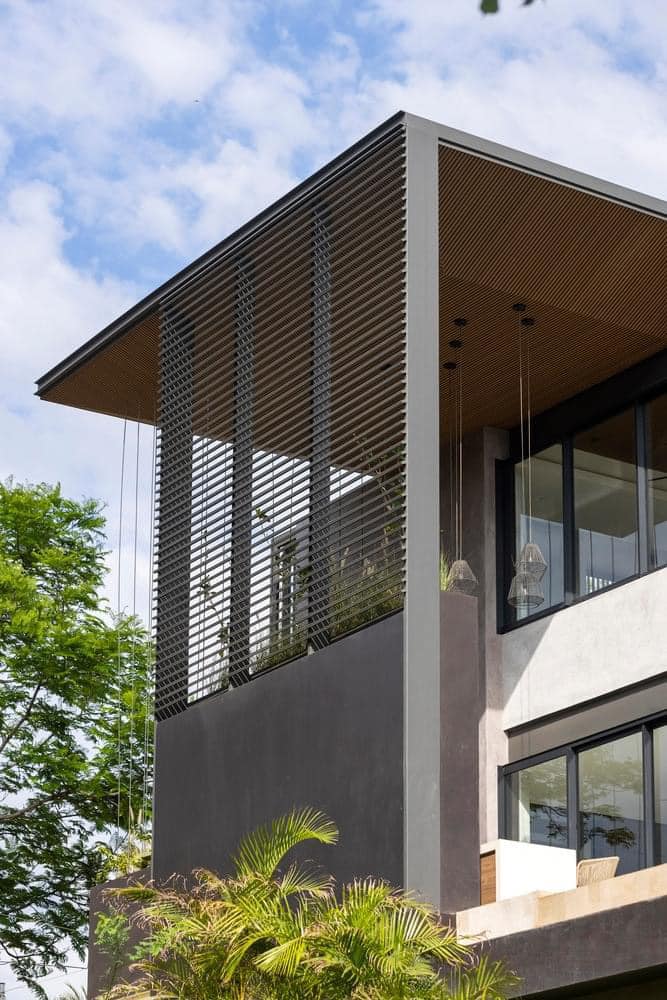 แบบบ้านโมเดิร์นลอฟท์ บ้านทรงกล่อง สถาปนิกชาวต่างชาติ รูปที่ 11