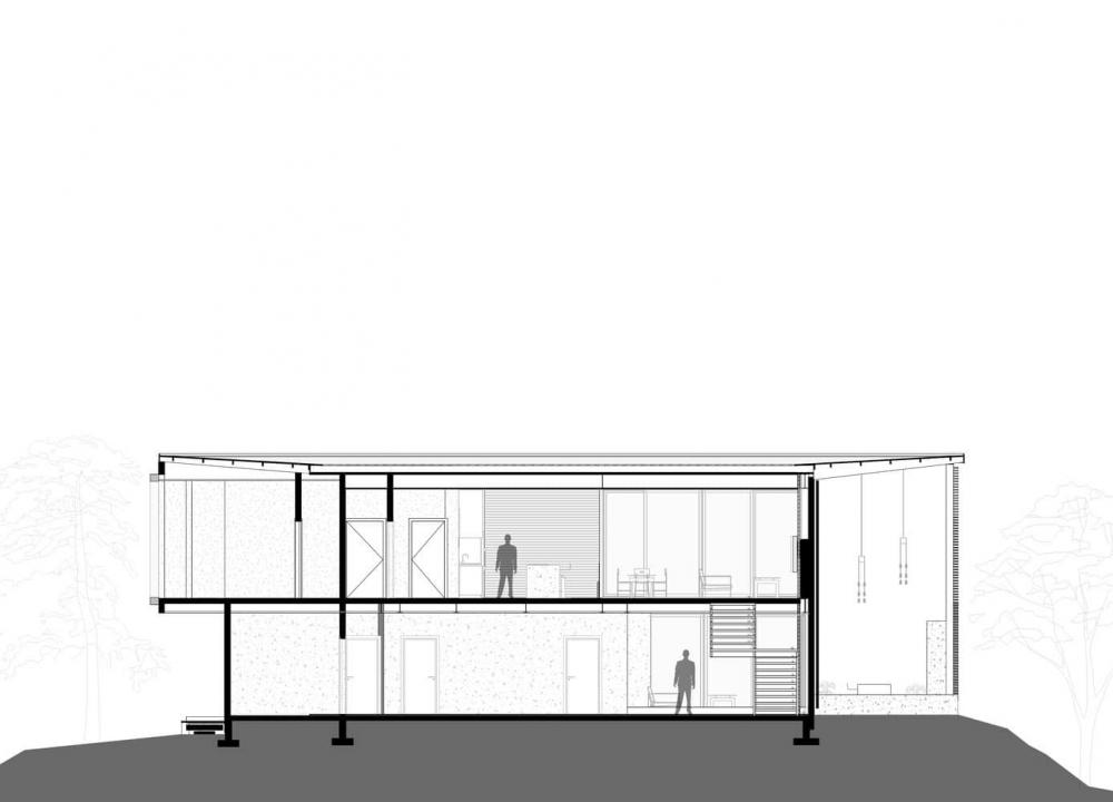 แบบบ้านโมเดิร์นลอฟท์ บ้านทรงกล่อง สถาปนิกชาวต่างชาติ รูปที่ 15