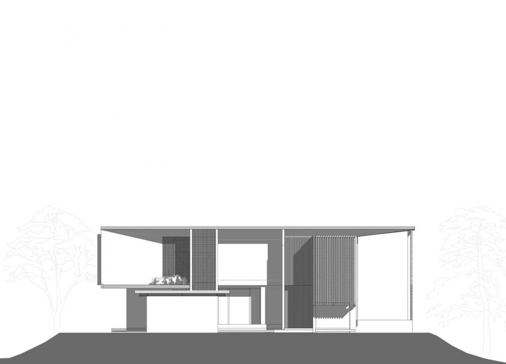 แบบบ้านโมเดิร์นลอฟท์ บ้านทรงกล่อง สถาปนิกชาวต่างชาติ รูปที่ 17