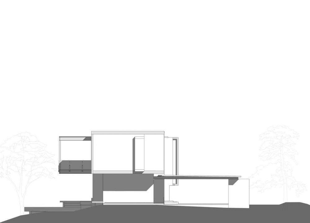 แบบบ้านโมเดิร์นลอฟท์ บ้านทรงกล่อง สถาปนิกชาวต่างชาติ รูปที่ 19