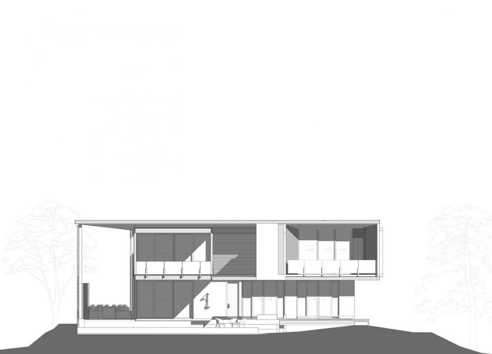 แบบบ้านโมเดิร์นลอฟท์ บ้านทรงกล่อง สถาปนิกชาวต่างชาติ รูปที่ 20