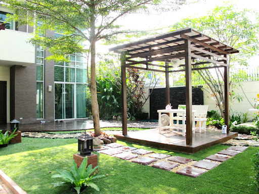 25 ไอเดียศาลานั่งเล่นสวยๆสไตล์โมเดิร์น รูปที่ 14