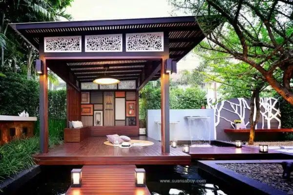 25 ไอเดียศาลานั่งเล่นสวยๆสไตล์โมเดิร์น รูปที่ 17