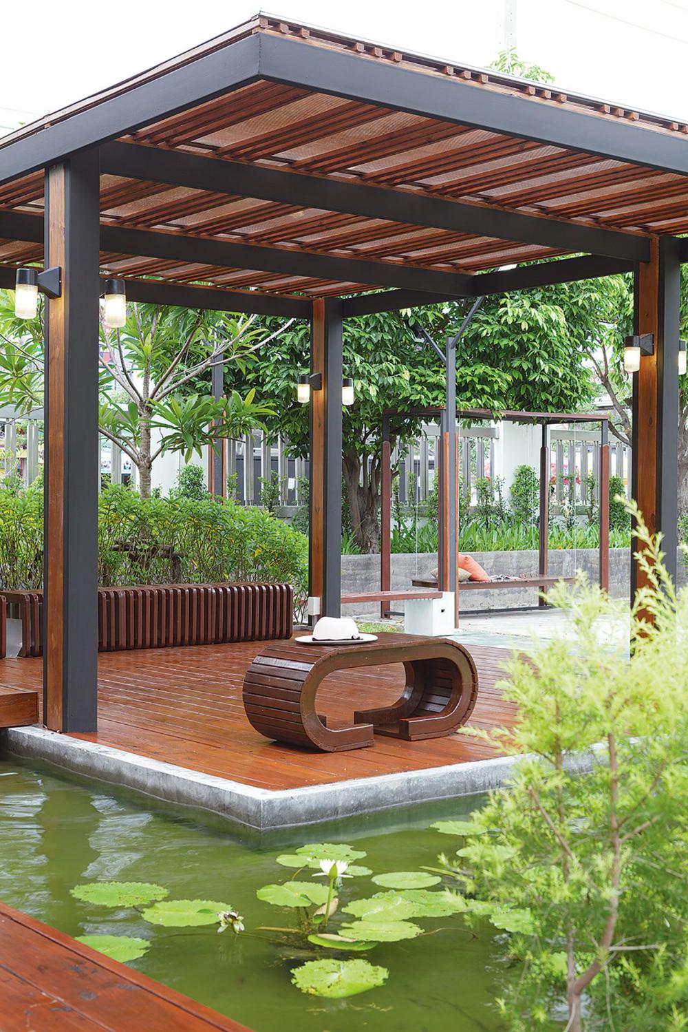 25 ไอเดียศาลานั่งเล่นสวยๆสไตล์โมเดิร์น รูปที่ 19