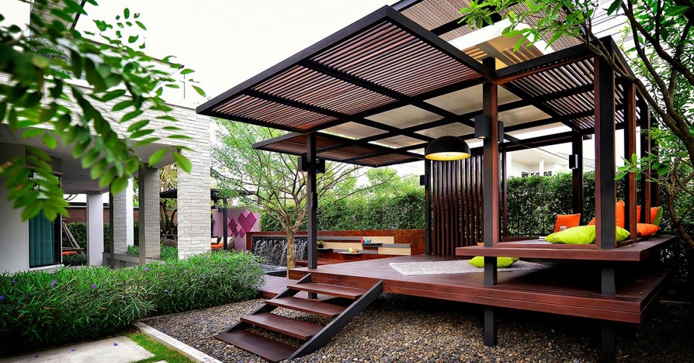 25 ไอเดียศาลานั่งเล่นสวยๆสไตล์โมเดิร์น รูปที่ 27