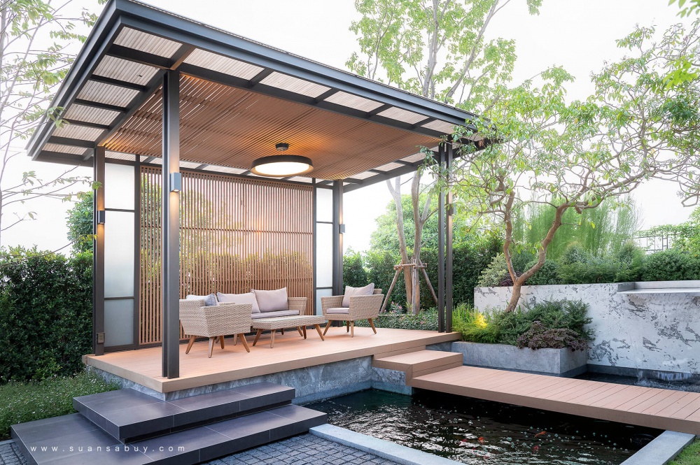 25 ไอเดียศาลานั่งเล่นสวยๆสไตล์โมเดิร์น รูปที่ 3