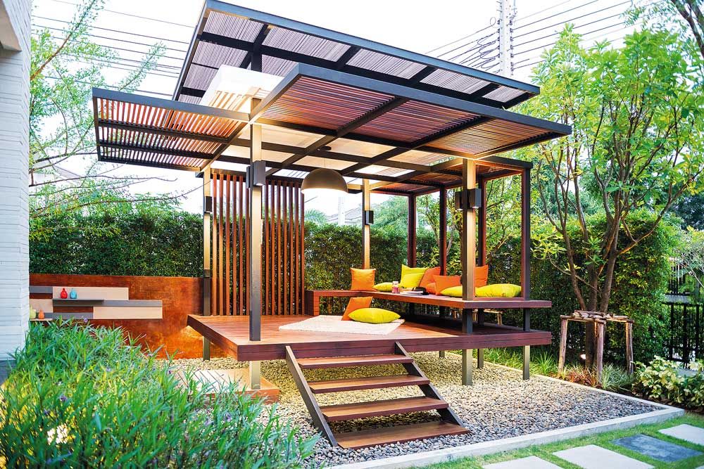 25 ไอเดียศาลานั่งเล่นสวยๆสไตล์โมเดิร์น รูปที่ 5