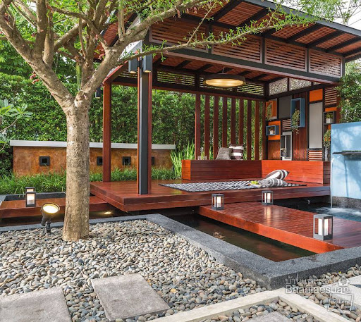 25 ไอเดียศาลานั่งเล่นสวยๆสไตล์โมเดิร์น รูปที่ 6