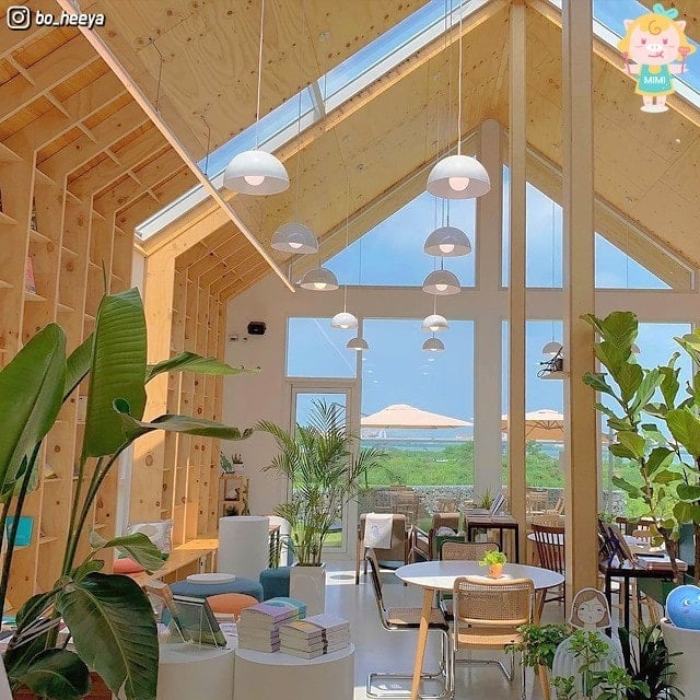 นอร์ดิกสไตล์แบบห้องนั่งเล่นหรือคาเฟ่ สำหรับเป็นไอเดีย รูปที่ 5