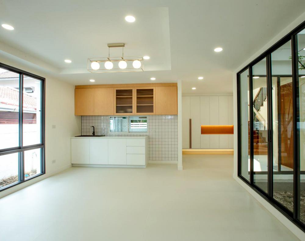 บ้านสวยสไตล์นอร์ดิกฝาแฝดสองชั้น รูปที่ 7