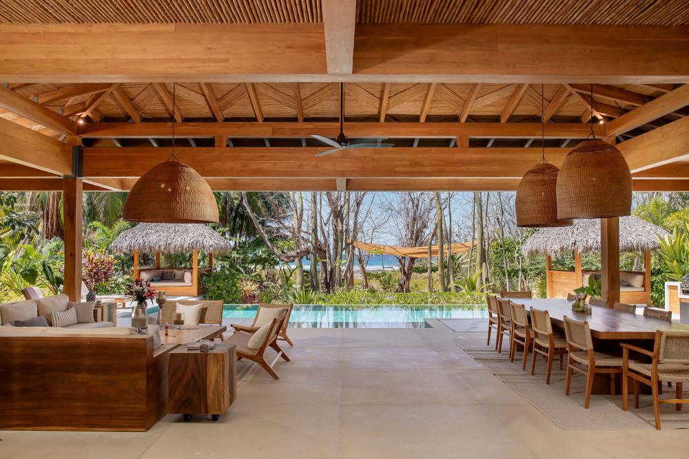 ไอเดียบ้านพักตากอากาศ ร่ายล้อมด้วยต้นไม้ มีสระว่ายน้ำพักตากอากาศวิลล่า รูปที่ 19