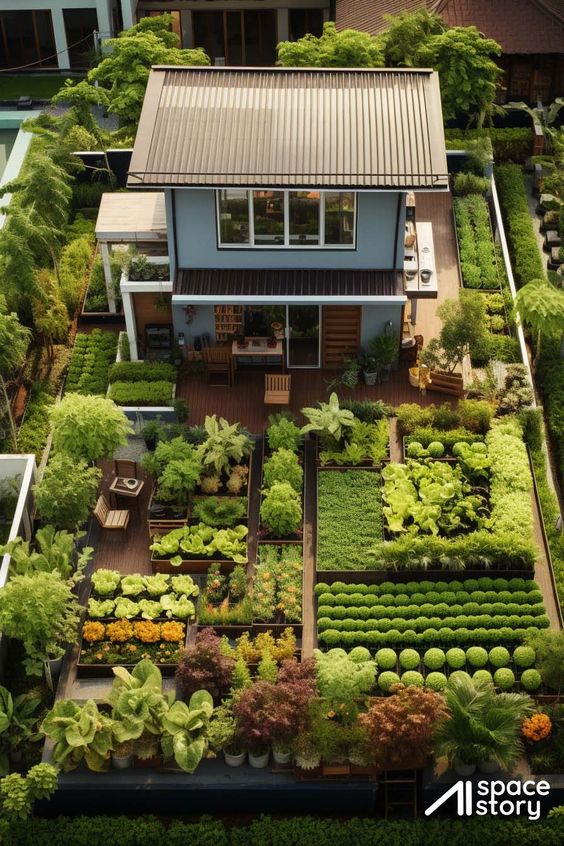 30 ไอเดียบ้านสวนเเสนสวยกลางทุ่งกลางนา รูปที่ 10