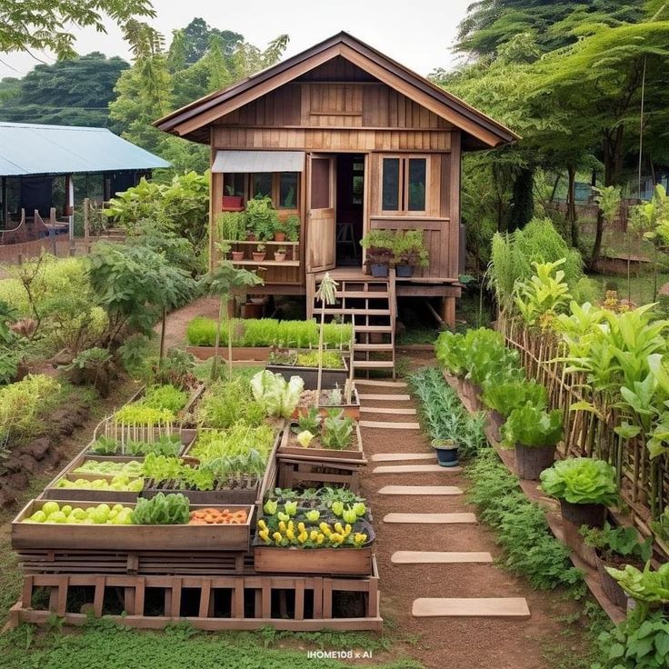 30 ไอเดียบ้านสวนเเสนสวยกลางทุ่งกลางนา รูปที่ 18