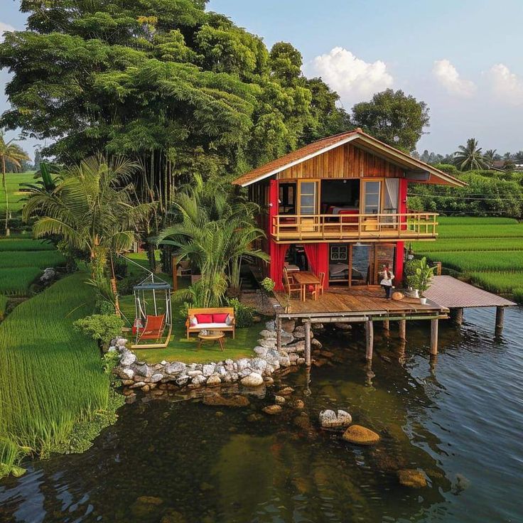 30 ไอเดียบ้านสวนเเสนสวยกลางทุ่งกลางนา รูปที่ 22