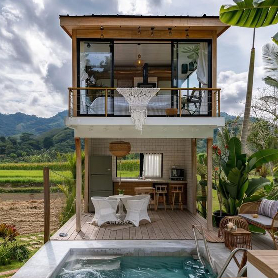 30 ไอเดียบ้านสวนเเสนสวยกลางทุ่งกลางนา รูปที่ 3