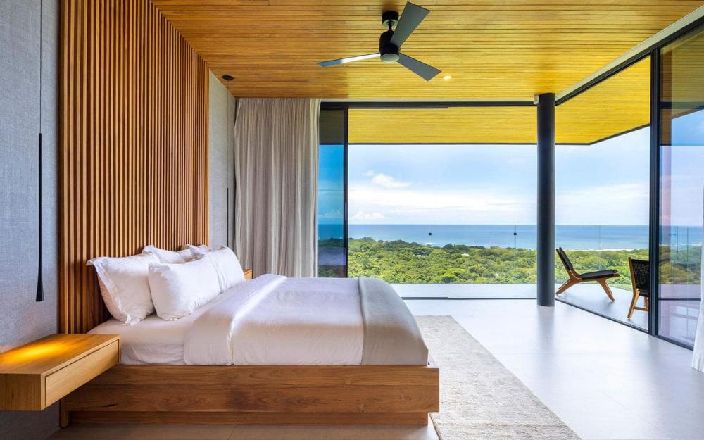 แบบบ้านทรงกล่องริมทะเลภูเขา ด้านล่างโปร่งลมผ่าน รูปที่ 15