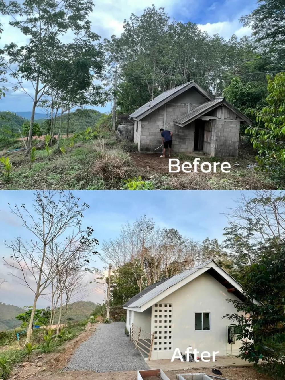 ไอเดียรีโนเวทบ้านสวยขนาดเล็ก น่ารักน่าอยู่ รูปที่ 17