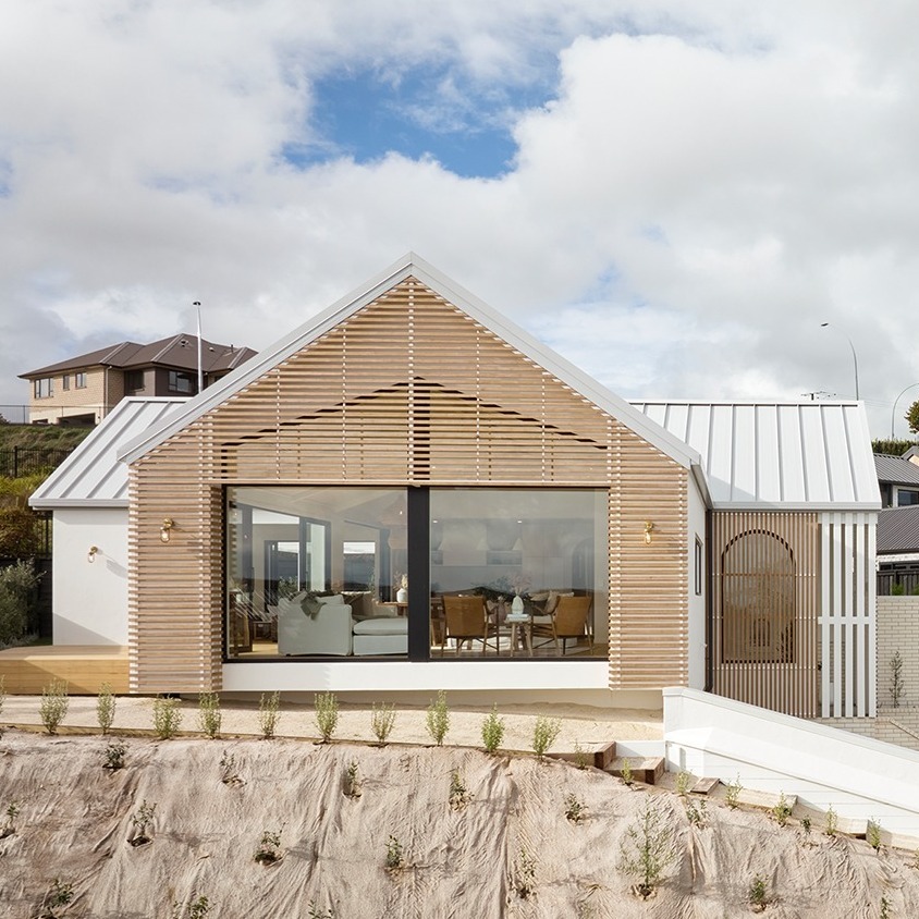 ไอเดียบ้านสไตล์มินิมอลต่างชาติยกพื้นสูง โทนขาวน้ำตาลอ่อนละมุนมินิมอลมาก รูปที่ 29