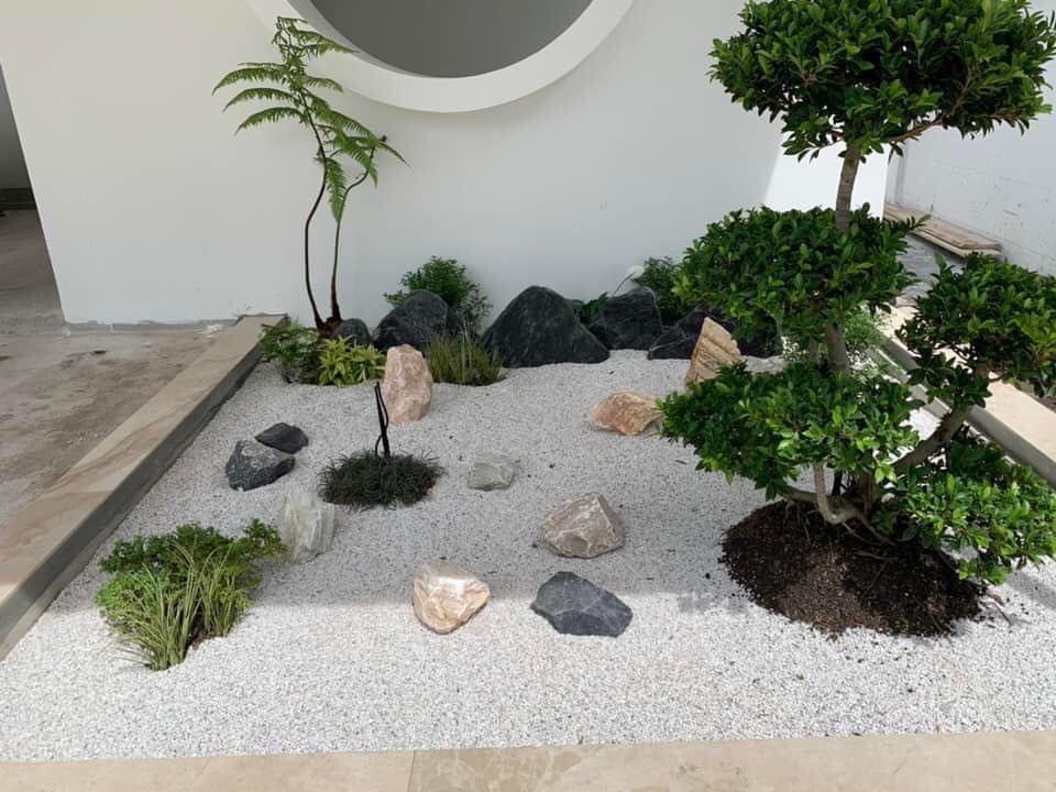 ไอเดียแต่งสวนด้วยหินสวยๆ รูปที่ 28