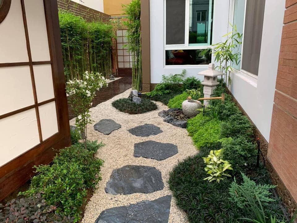 ไอเดียแต่งสวนด้วยหินสวยๆ รูปที่ 8