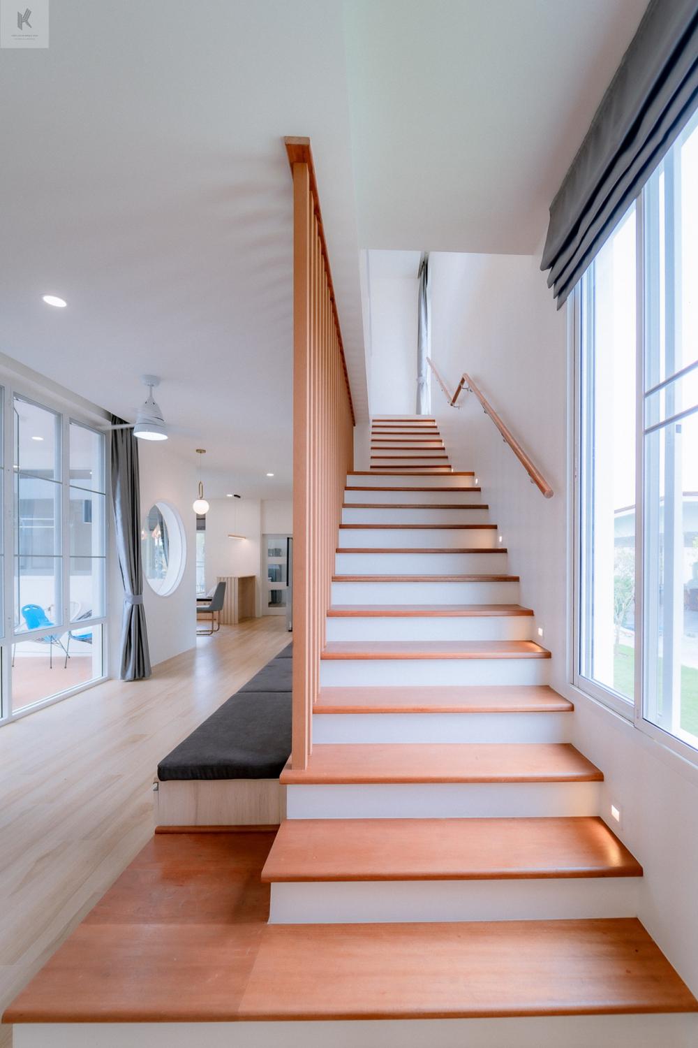 บ้านโมเดิร์นทรงกล่องมินิมอล สองชั้น 4 ห้องนอน 5 ห้องน้ำ รูปที่ 9