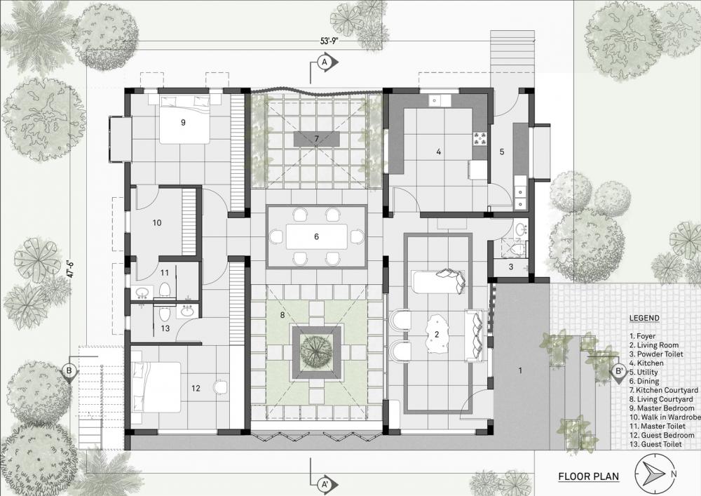 บ้านสไตล์โมเดิร์นลอฟปูนเปลือยโชว์อิฐบล็อก รูปที่ 20