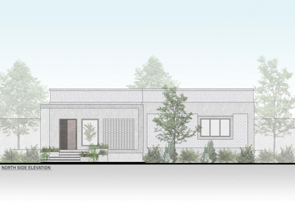 บ้านสไตล์โมเดิร์นลอฟปูนเปลือยโชว์อิฐบล็อก รูปที่ 22