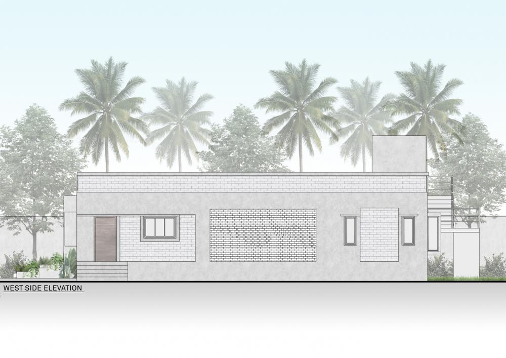 บ้านสไตล์โมเดิร์นลอฟปูนเปลือยโชว์อิฐบล็อก รูปที่ 24