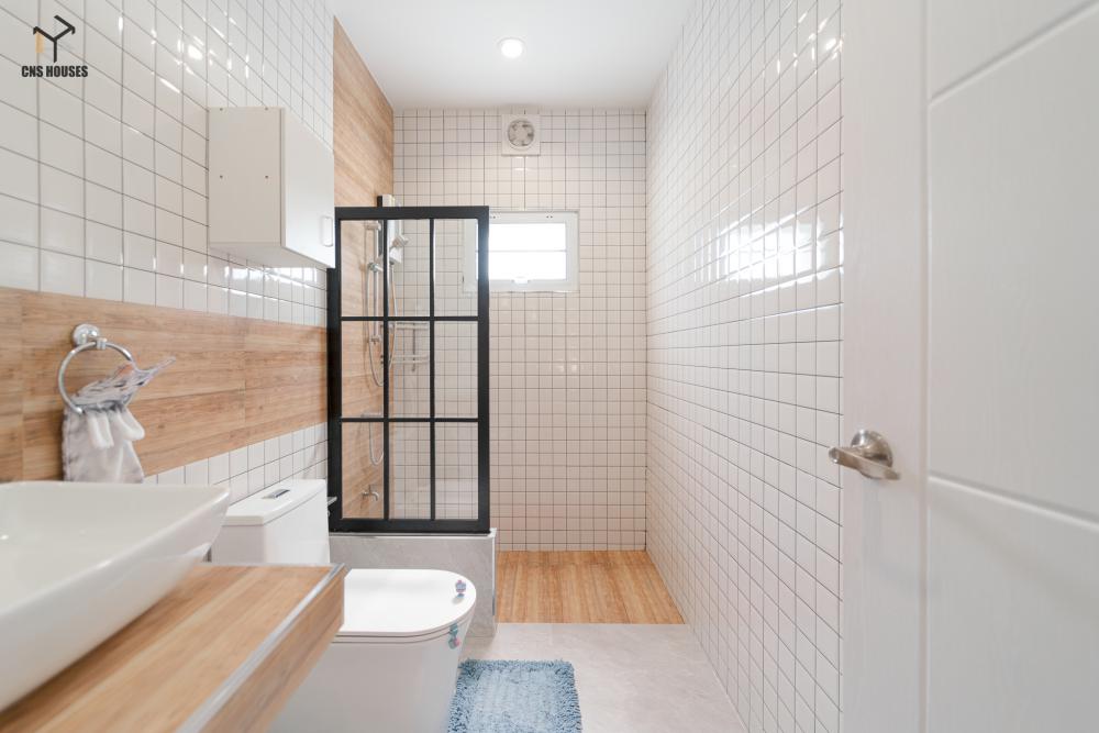 ไอเดียบ้านสวยสไตล์มินิมอลนอร์ดิกทรงจั่วคู่ รูปที่ 10