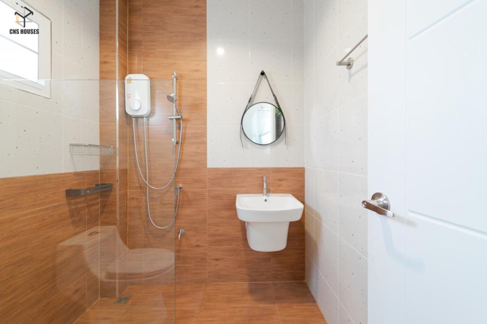 ไอเดียบ้านสวยสไตล์มินิมอลนอร์ดิกทรงจั่วคู่ รูปที่ 13