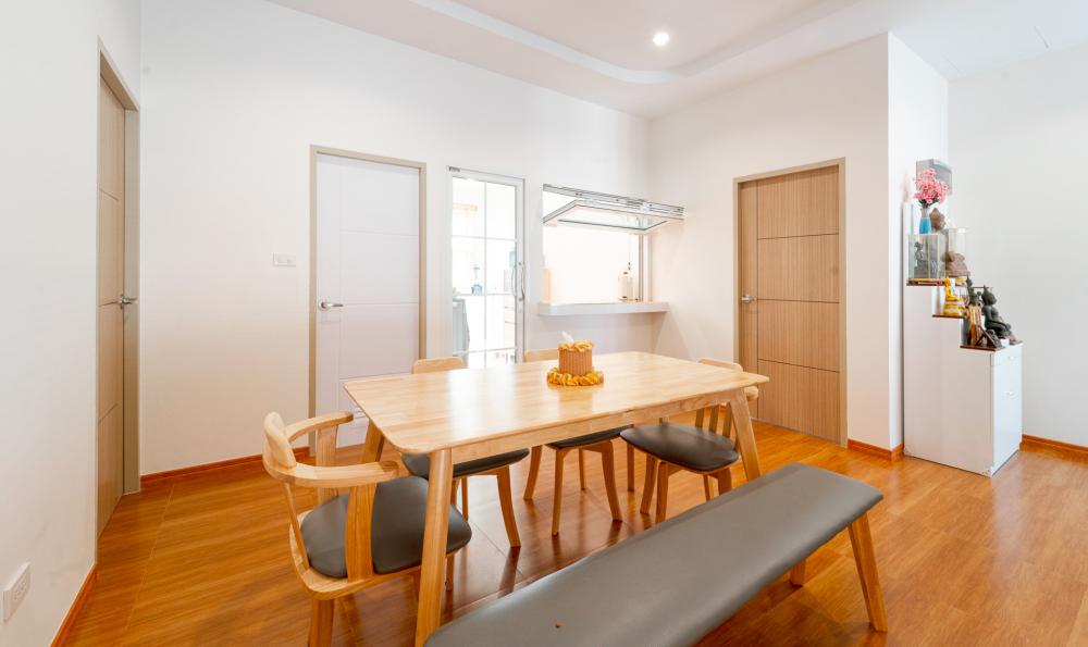 ไอเดียบ้านสวยสไตล์มินิมอลนอร์ดิกทรงจั่วคู่ รูปที่ 14