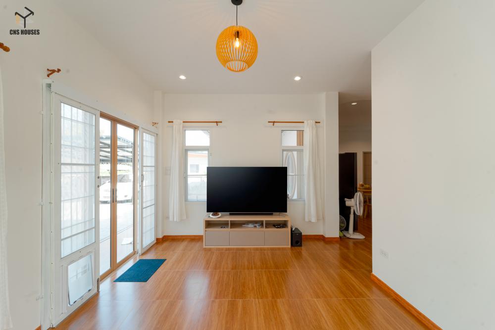 ไอเดียบ้านสวยสไตล์มินิมอลนอร์ดิกทรงจั่วคู่ รูปที่ 15