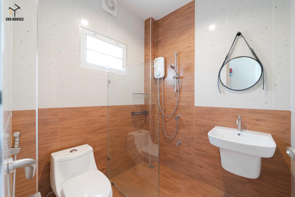 ไอเดียบ้านสวยสไตล์มินิมอลนอร์ดิกทรงจั่วคู่ รูปที่ 16