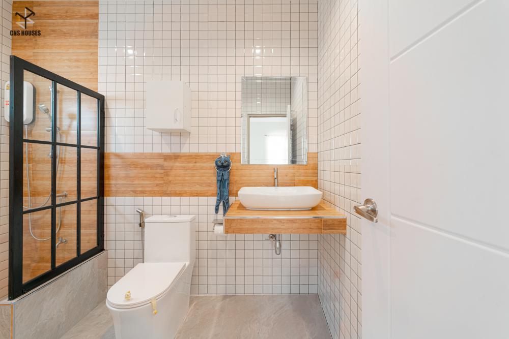 ไอเดียบ้านสวยสไตล์มินิมอลนอร์ดิกทรงจั่วคู่ รูปที่ 24