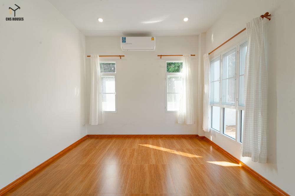 ไอเดียบ้านสวยสไตล์มินิมอลนอร์ดิกทรงจั่วคู่ รูปที่ 28