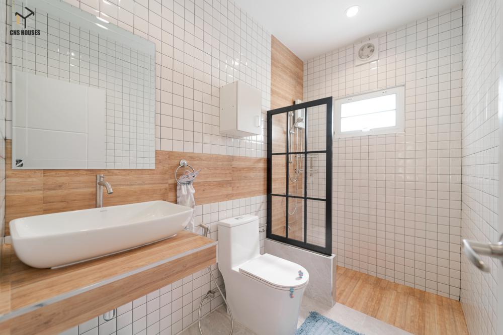 ไอเดียบ้านสวยสไตล์มินิมอลนอร์ดิกทรงจั่วคู่ รูปที่ 5