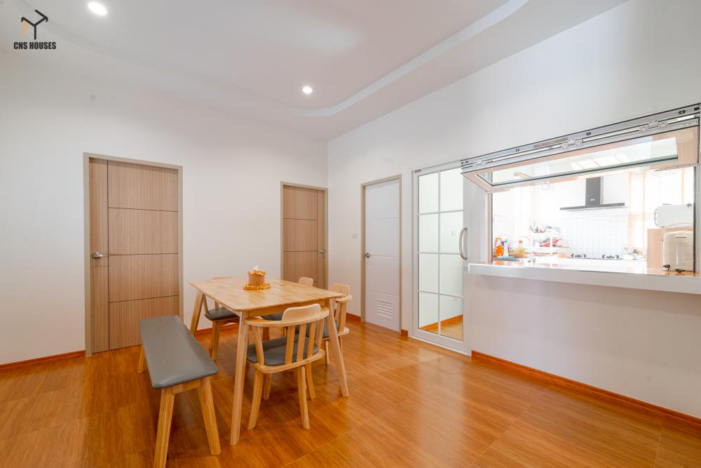 ไอเดียบ้านสวยสไตล์มินิมอลนอร์ดิกทรงจั่วคู่ รูปที่ 8