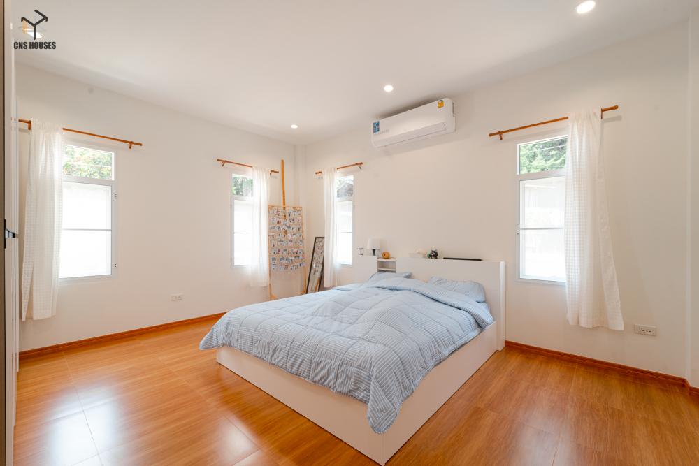 ไอเดียบ้านสวยสไตล์มินิมอลนอร์ดิกทรงจั่วคู่ รูปที่ 11