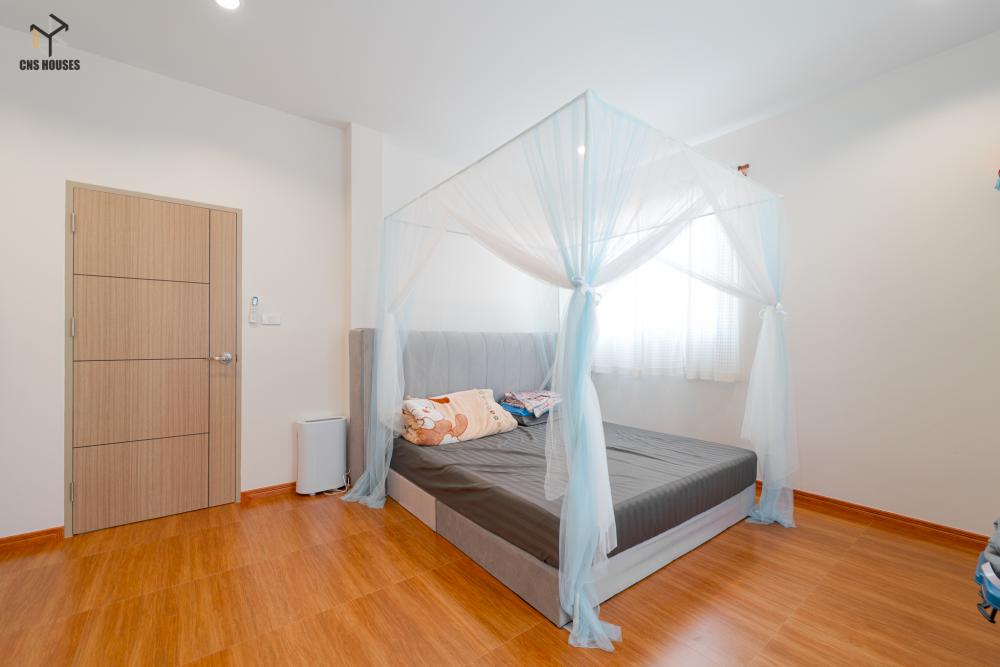 ไอเดียบ้านสวยสไตล์มินิมอลนอร์ดิกทรงจั่วคู่ รูปที่ 14