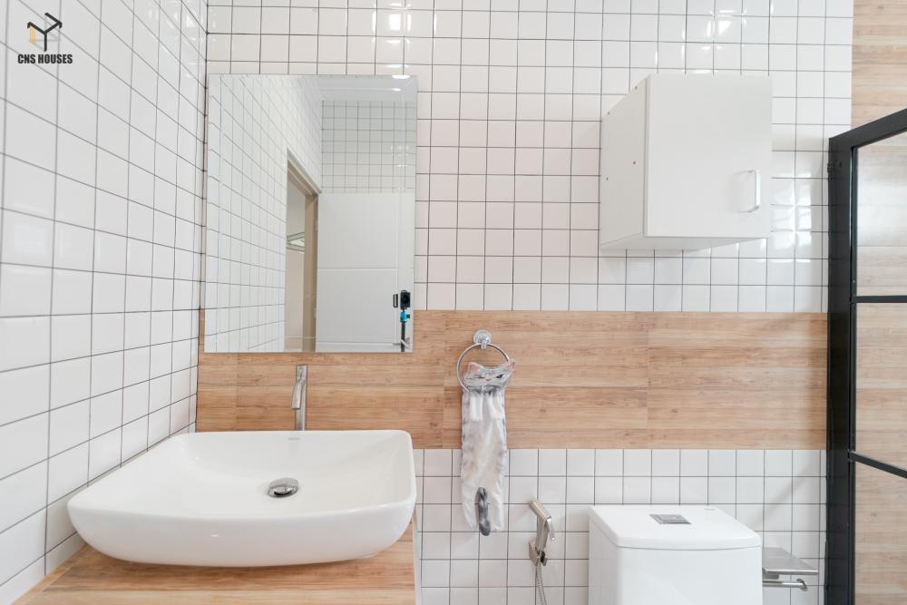 ไอเดียบ้านสวยสไตล์มินิมอลนอร์ดิกทรงจั่วคู่ รูปที่ 15