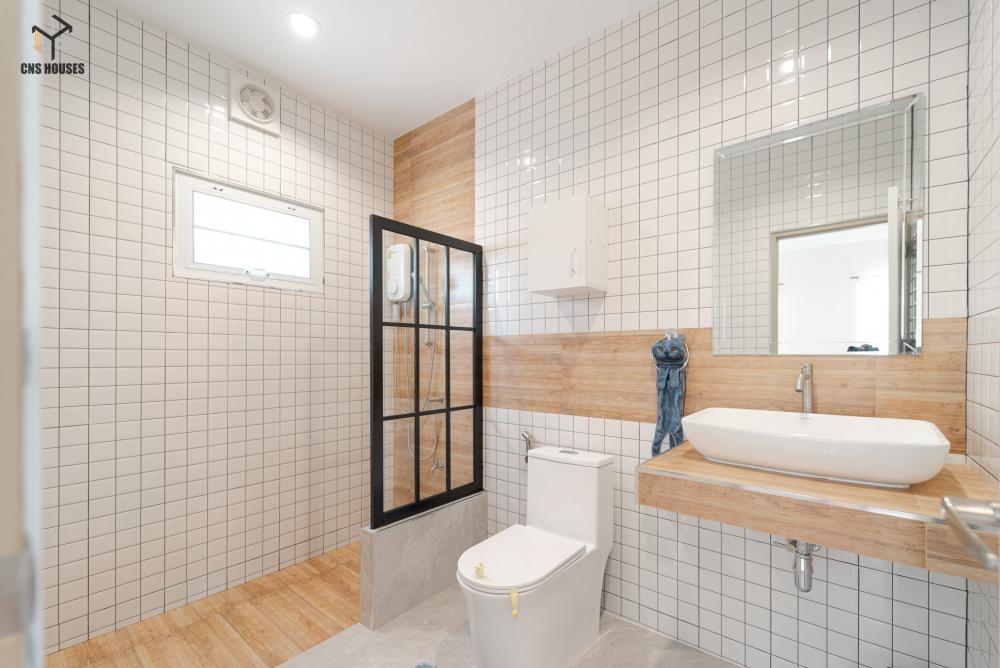 ไอเดียบ้านสวยสไตล์มินิมอลนอร์ดิกทรงจั่วคู่ รูปที่ 18