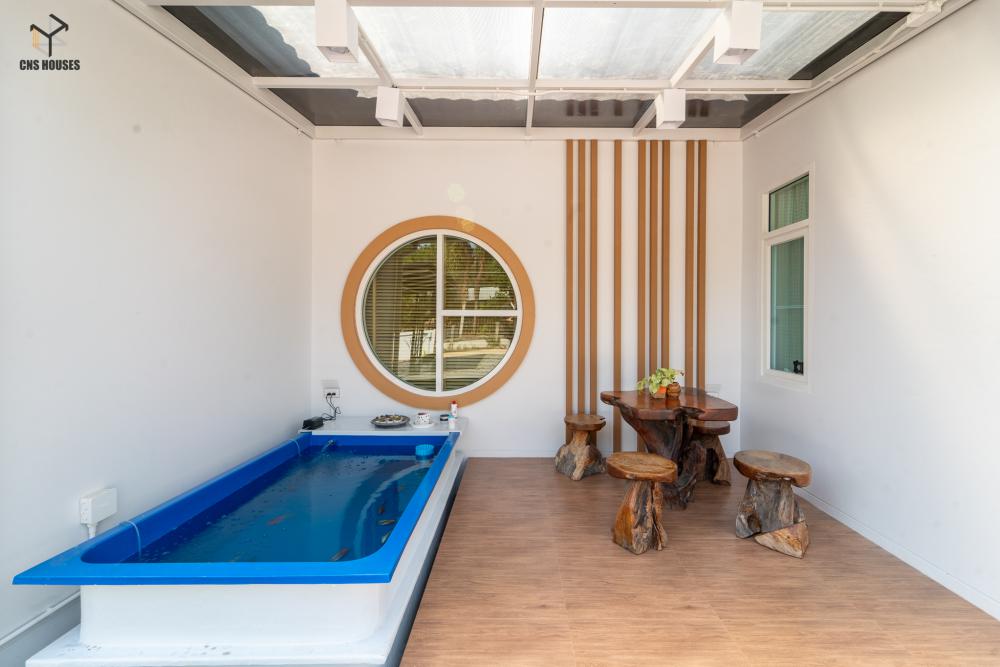 ไอเดียบ้านสวยสไตล์มินิมอลนอร์ดิกทรงจั่วคู่ รูปที่ 7