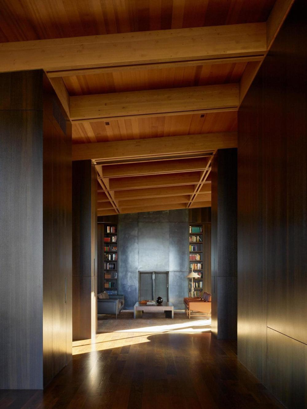 บ้านสไตล์โมเดิร์นโครงสร้างเหล็กโดยสถาปนิกต่างชาติ รูปที่ 16