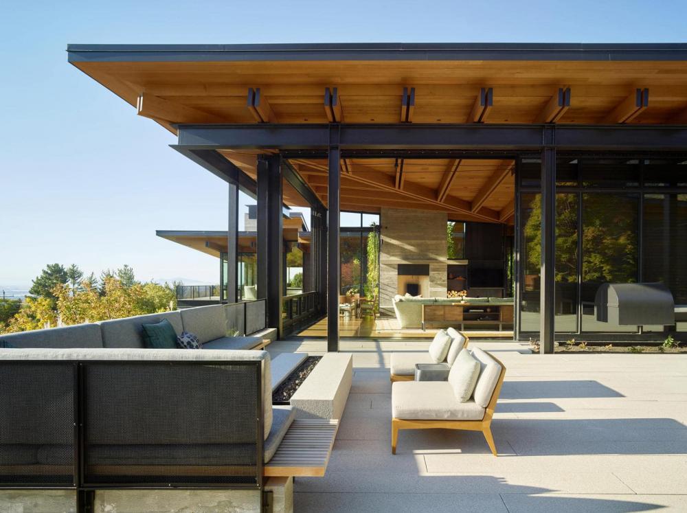 บ้านสไตล์โมเดิร์นโครงสร้างเหล็กโดยสถาปนิกต่างชาติ รูปที่ 3