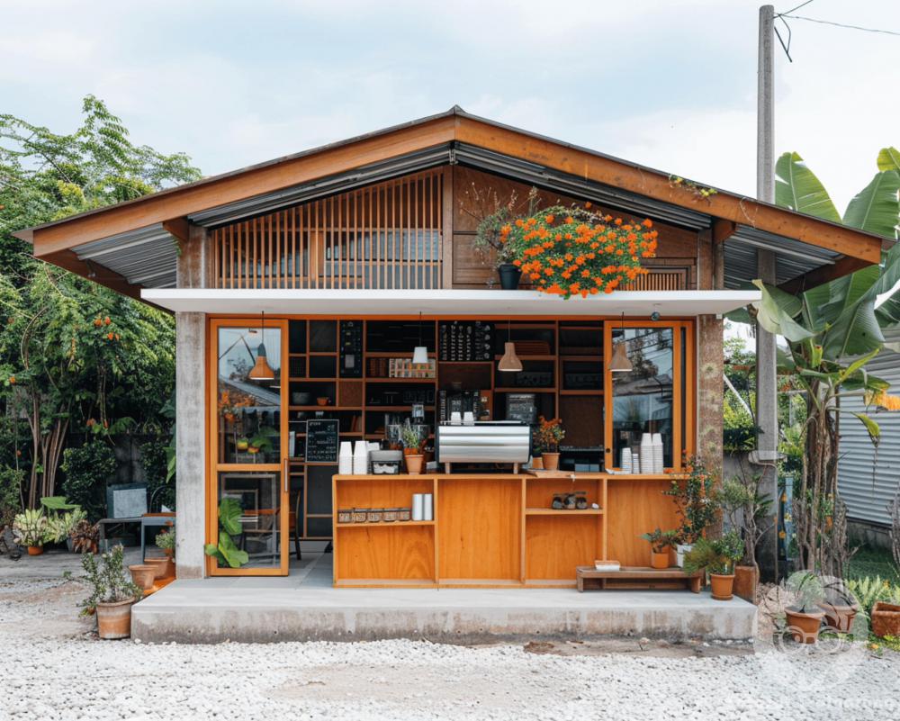 35 ไอเดียร้านกาแฟสวยหลังเล็ก รูปที่ 10