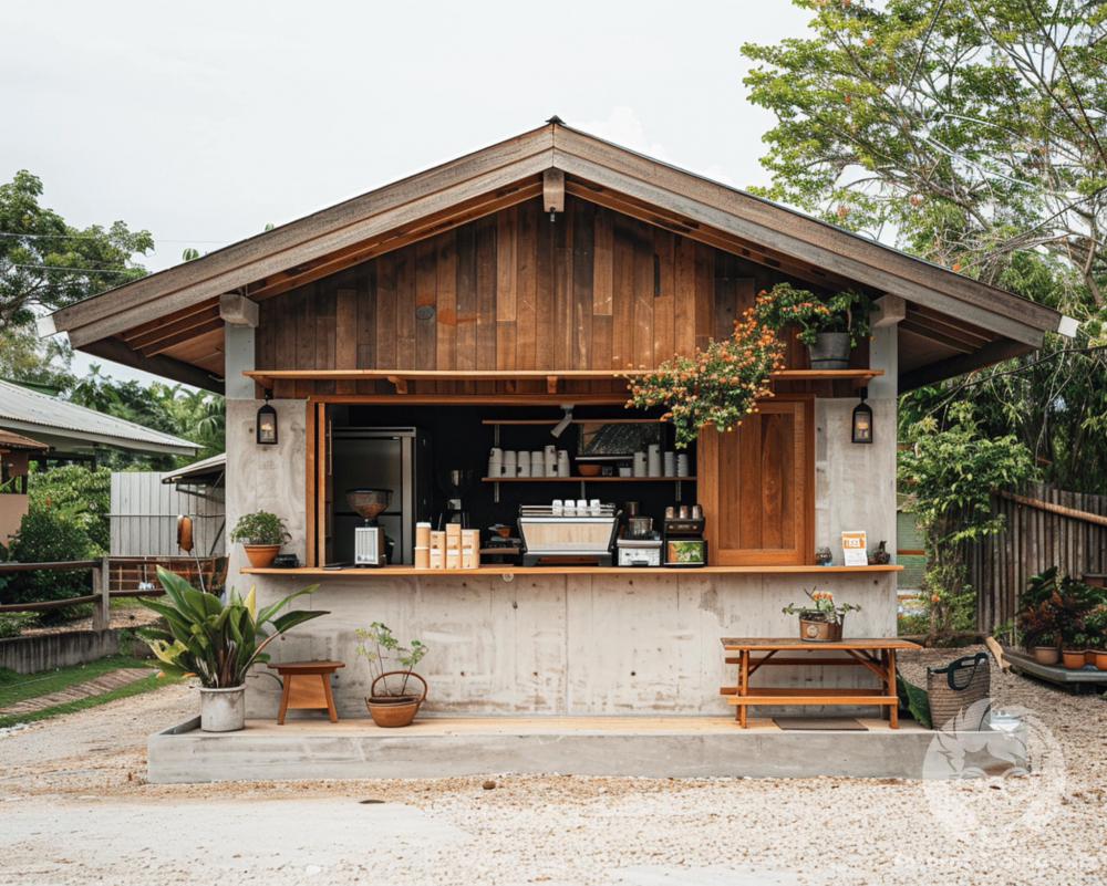 35 ไอเดียร้านกาแฟสวยหลังเล็ก รูปที่ 12