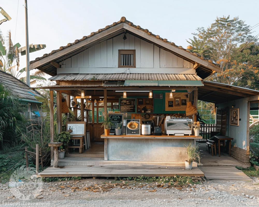 35 ไอเดียร้านกาแฟสวยหลังเล็ก รูปที่ 6